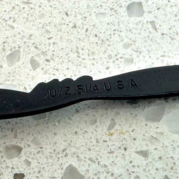 Vintage Black and Tan Women's Glasses - Picture 3 of 7